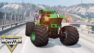 Monster Jam Adventures | Animated Kids Show - “A Special Delivery” | Monster Jam screenshot 2