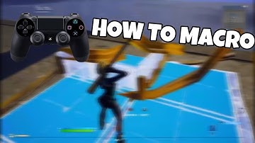 How To Edit Like A MACRO On CONSOLE (PS4 / XBOX)