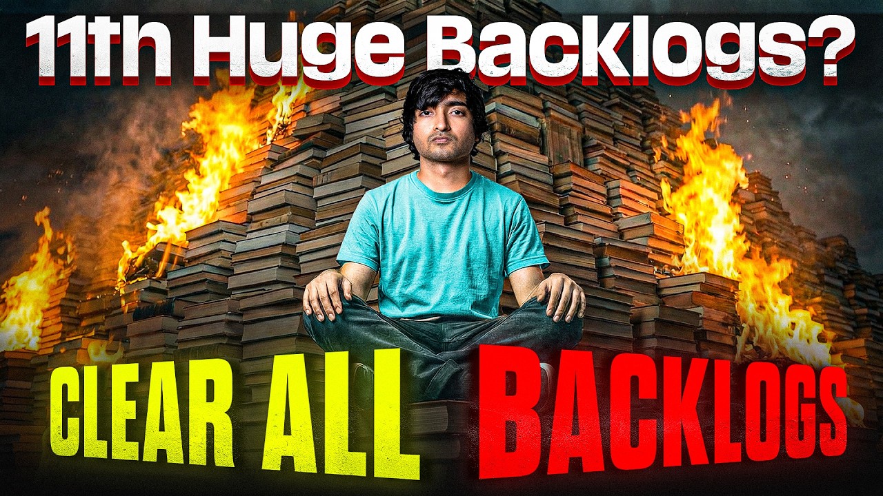 JEE 2027: DESTROY JEE Backlogs & Score 99%ile