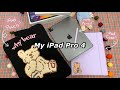 [Unboxing] iPad Pro4🍎아이패드 프로4세대 언박싱(애플펜슬케이스/아이패드케이스/아이패드파우치/랩씨종이질감/마카롱케이스/쿨키즈타운) | 뷸립브이로그