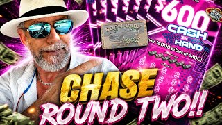 New $600 cash in hand chase. Round two!!