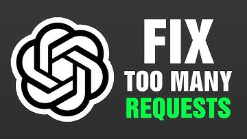 How To Fix Too Many Requests In Chat GPT Problem Solved