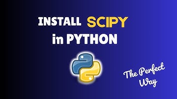 How to install Scipy in Python 3.13 in 2025 | Install Scipy in Python on MacOS #flaskpython