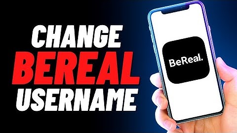 How To Change BeReal Username (EASY)