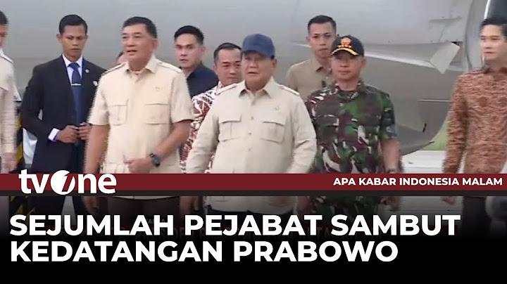 Presiden Prabowo Tiba di Tanah Air Usai Melakukan Kunjungan ke Rusia | AKIM tvOne