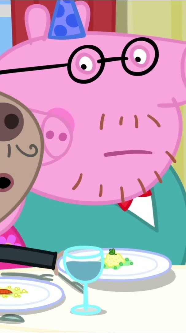 Spaghetti is not on the Menu #PeppaPig #Shorts