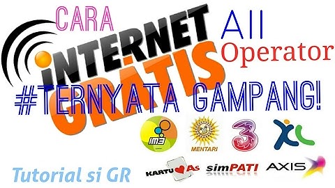 Trik INTERNET GRATIS 2017 Selamanya All Operator | 0 Pulsa 0 Kuota 100% Work No ssh No payload