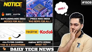 [BAD NEWS] Price Hike India,BGMI Notice & Fortune Pack,vivo Flying Camera Phone,realme Kodak,Titkok