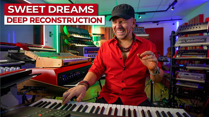 Sweet Dreams Studio version - Studio performance video thumbnail