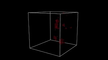 noisy meson propagator in euclidean time