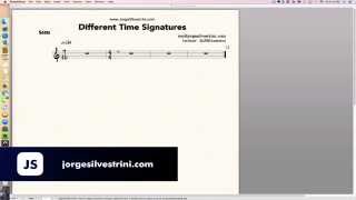 Finale 2014: Different Time Signatures - Jorge Silvestrini