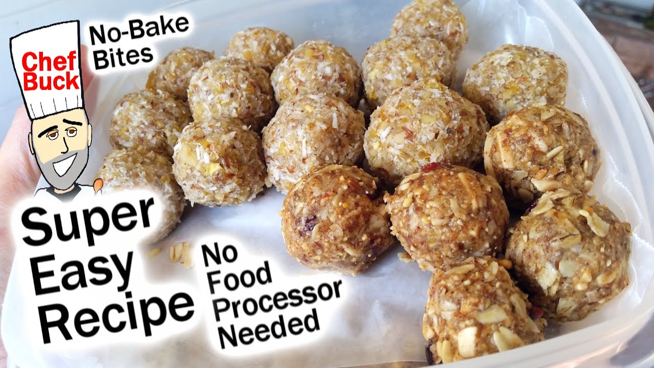 No-Bake Oatmeal Almond Bites