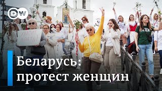 Мирные акции протеста в белом: как женщины спасают мир и Беларусь