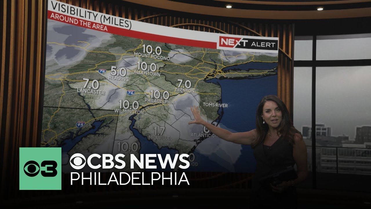 Patchy fog reduces visibility around Philadelphia area; when it moves ...