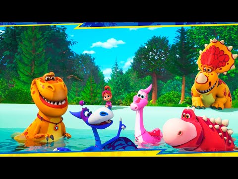 🦖ტურბოზავრები - წყლის პარკი ტურბოზავრებისთვის (ახალი სერია)|პრემიერა 2022 | Турбозавры на грузинском