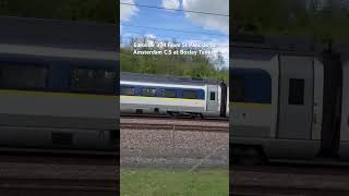 Eurostar Class 374 from St Pancras to Amsterdam C.S train station at Boxley Tunnel