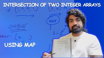 Intersection of Two Integer Arrays | LeetCode 349 | Javascript | HashMap approach