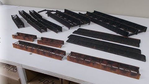 Small bridges for the  Keewenaw & Scenic Valley Railroad