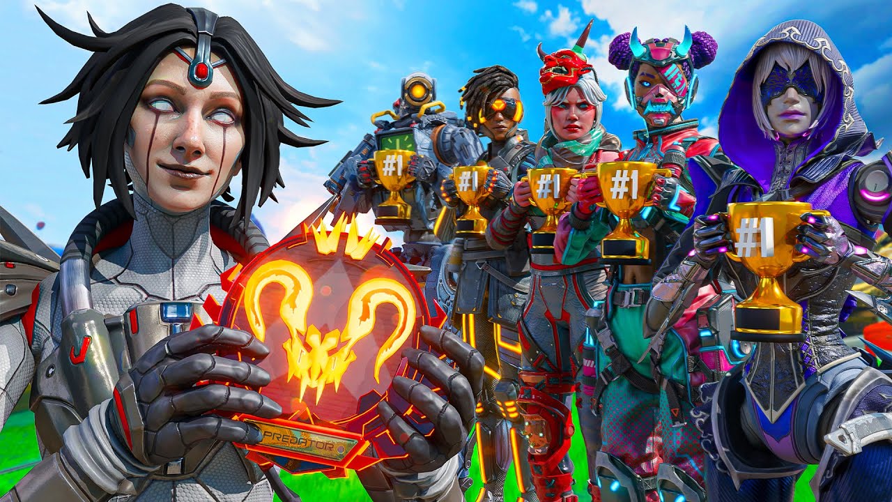 How I Got A Win With EVERY Legend in Apex Predator - YouTube