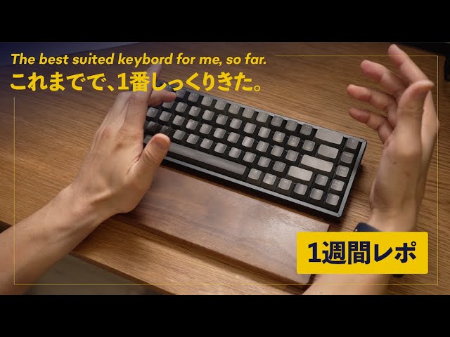 Keychron K6 茶軸】1週間使用レビュー。コスパ x 実用性 x