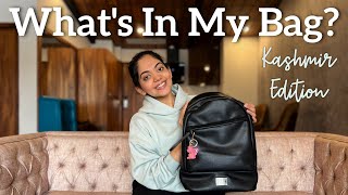 What’s In My Bag - Kashmir Edition | Ahaana Krishna