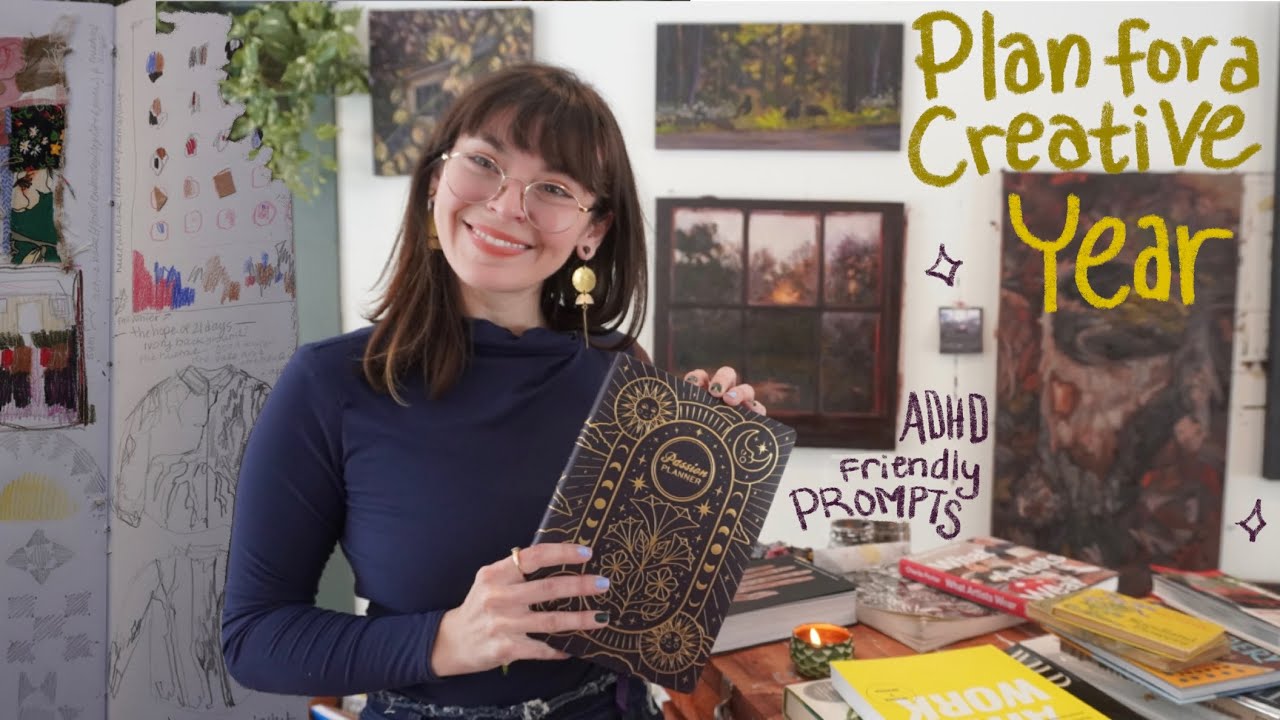 Определение целей в творчестве на год ✨✍🏽Задания для творчества, подходящие для людей с СДВГ, от ...