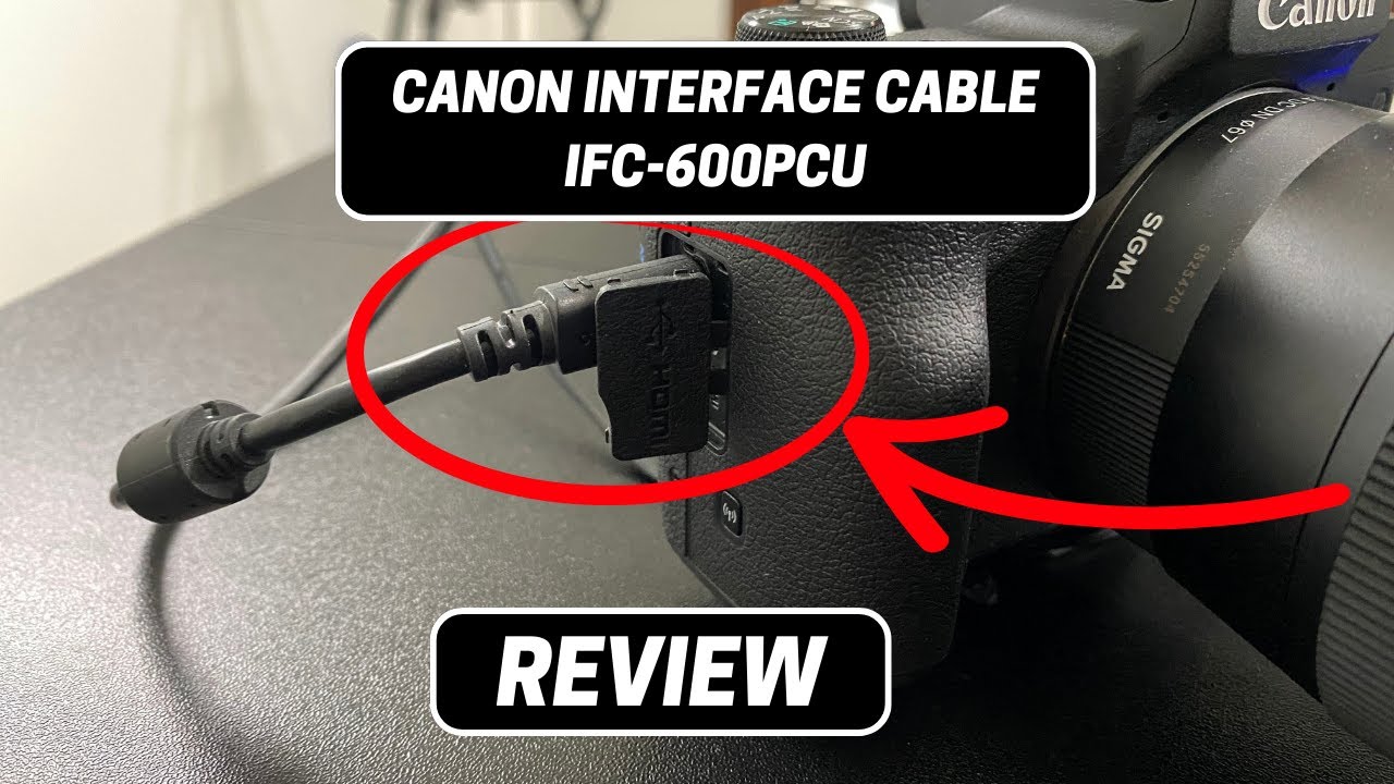 Used Canon IFC-600PCU Interface Cable (3.3') 1015C001 B&H Photo