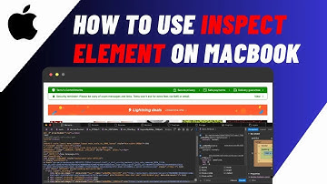 How To Inspect Element In Safari (Macbook Pro/Air)