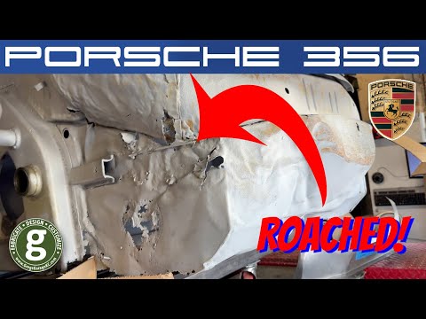 Replacing Rotted Battery Box - Part 1 - Porsche 356
