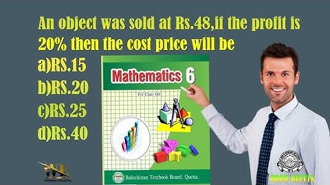 Class 6 Math Review exercise.7 Question 2 /part 3 /Financial Arithmetics/Balochistan board Quetta/
