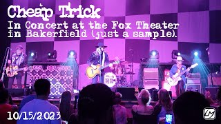 Cheap Trick In Concert at the Fox Theater in Bakersfield