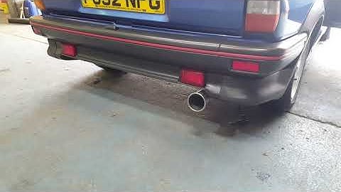 Ford Fiesta XR2 Exhaust system by Max Torque Cans  3