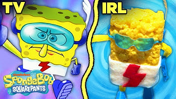 SpongeBob Superheroes IRL! 🦸‍♂️🧽⚡️| SpongeBob IRL