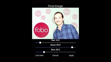Green Screen in Fobo for iOS