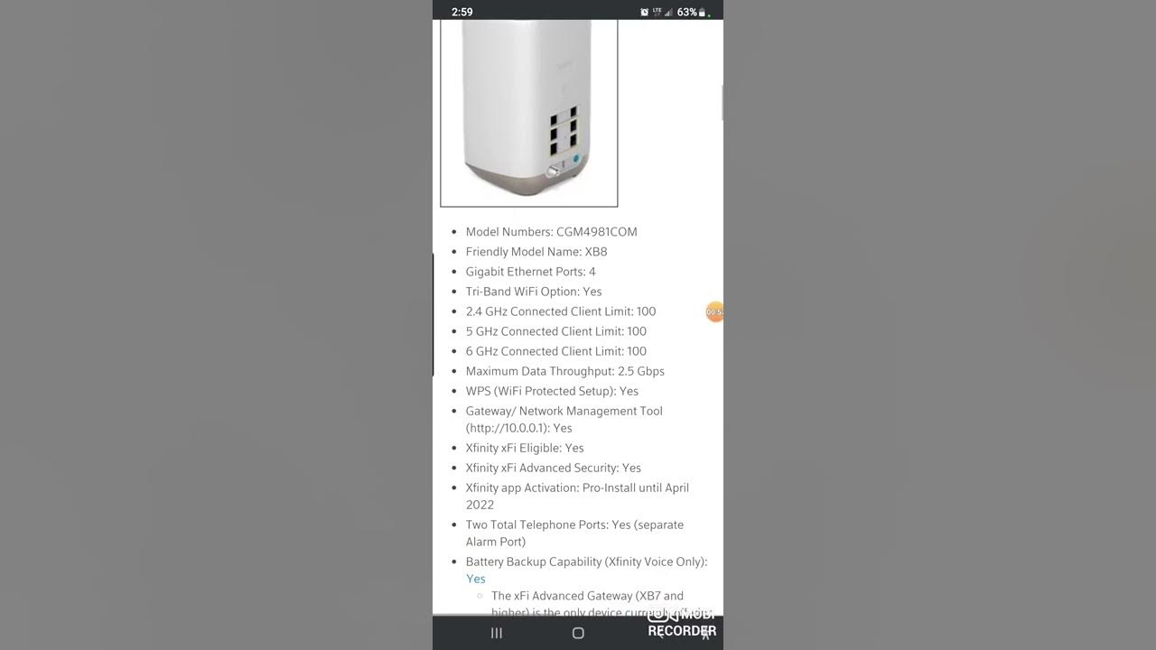 Xfinity XB8 10 Gig WiFi Modem YouTube