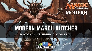 [MTG] Modern Mardu Butcher | Match 3 VS Emeria Control