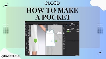 CLO3D How to Make a Pocket