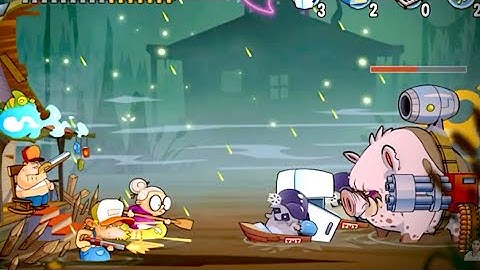 Swamp Attack: FINAL BOSS: Episode 9 Level 24: Extreme Shock