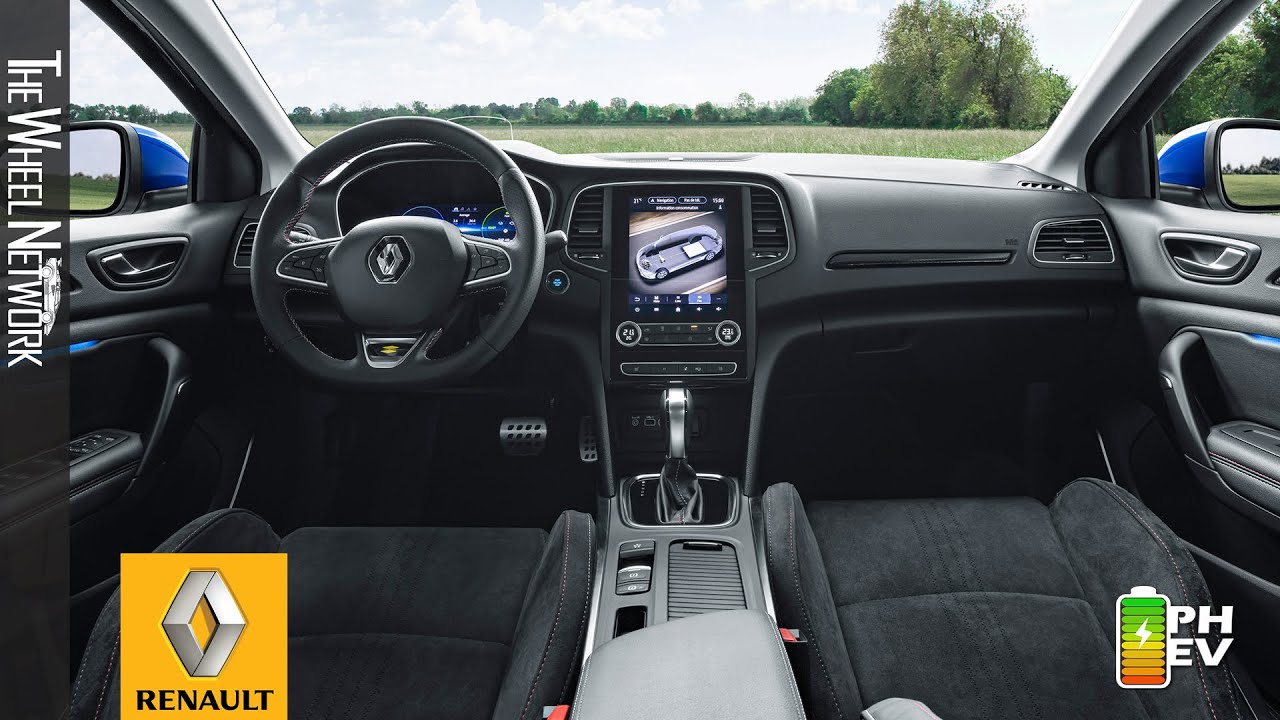 tevredenheid touw Editie 2020 Renault Megane Estate E-Tech Plug-in Hybrid Interior - YouTube