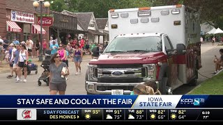 Iowa State Fair implements safety measures amid extreme heat