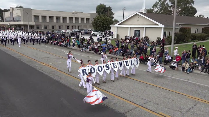 Roosevelt HS - Eagle, Globe & Anchor - 2024 Chino Band Review