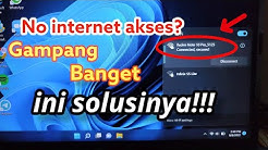 Cara mengatasi Wifi terhubung tetapi tidak memiliki akses internet - TKJ2'77 - Durasi: 4.37. 