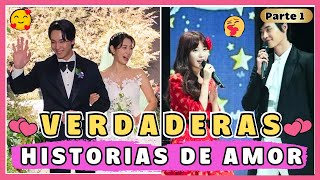 💞6 PAREJAS DE ACTORES COREANOS que viven su propia HISTORIA DE AMOR  DE KDRAMA en la VIDA REAL 🥰 PT1