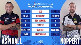 PDC World Grand Prix 2022 Round 2 Nathan Aspinall vs Danny Noppert 2022 10 06 HUN