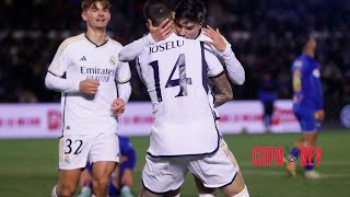 RESUMEN Arandina 1-3 Real Madrid | Highlights | Dieciseisavos de final | Copa del Rey