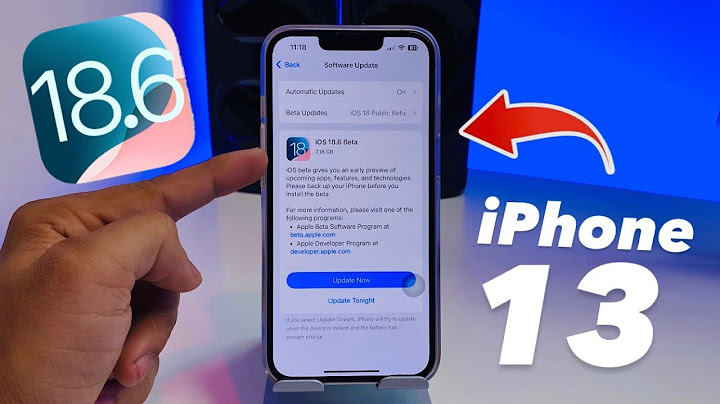 How to Download & install iOS 18.6 Beta Update on iPhone 13