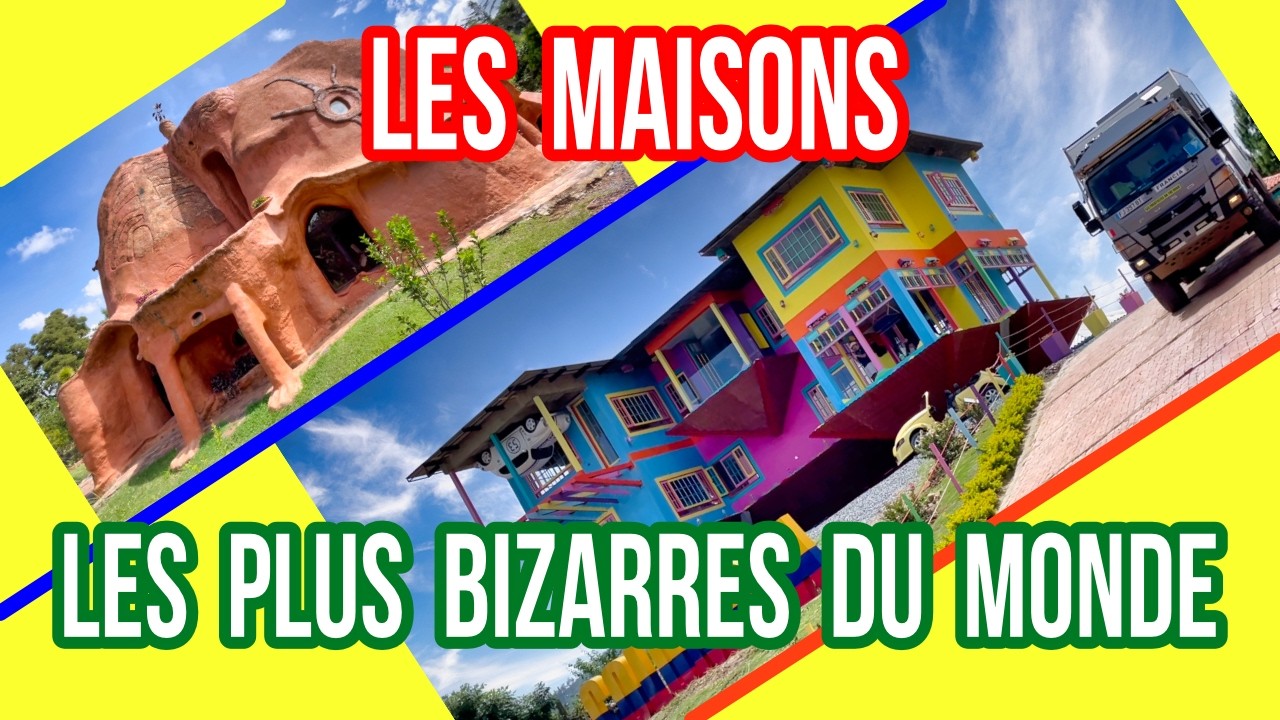 210 🇨🇴 Deux maisons DINGUES qui vont vous faire perdre la tête ! Colombie