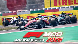 THIS MOD TURNS F1 MANAGER 24 INTO F1 MANAGER 2026 | JAPANESE GP F1 2026