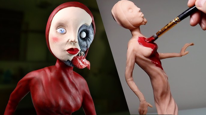 Ace of Clay on X: Who's your favorite #creepypasta sculpt so far