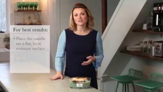 WoodWick® Candle Care - Tips for using candles with Hearthwick® Flame